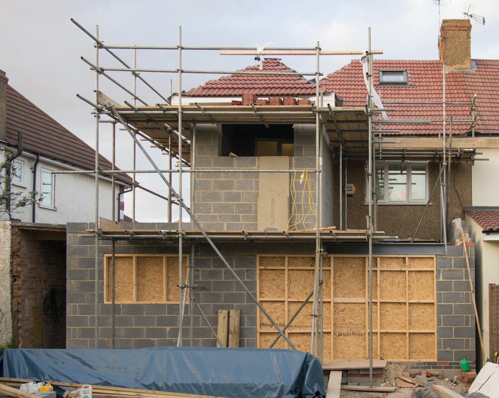 plans for building house extension in nottingham 